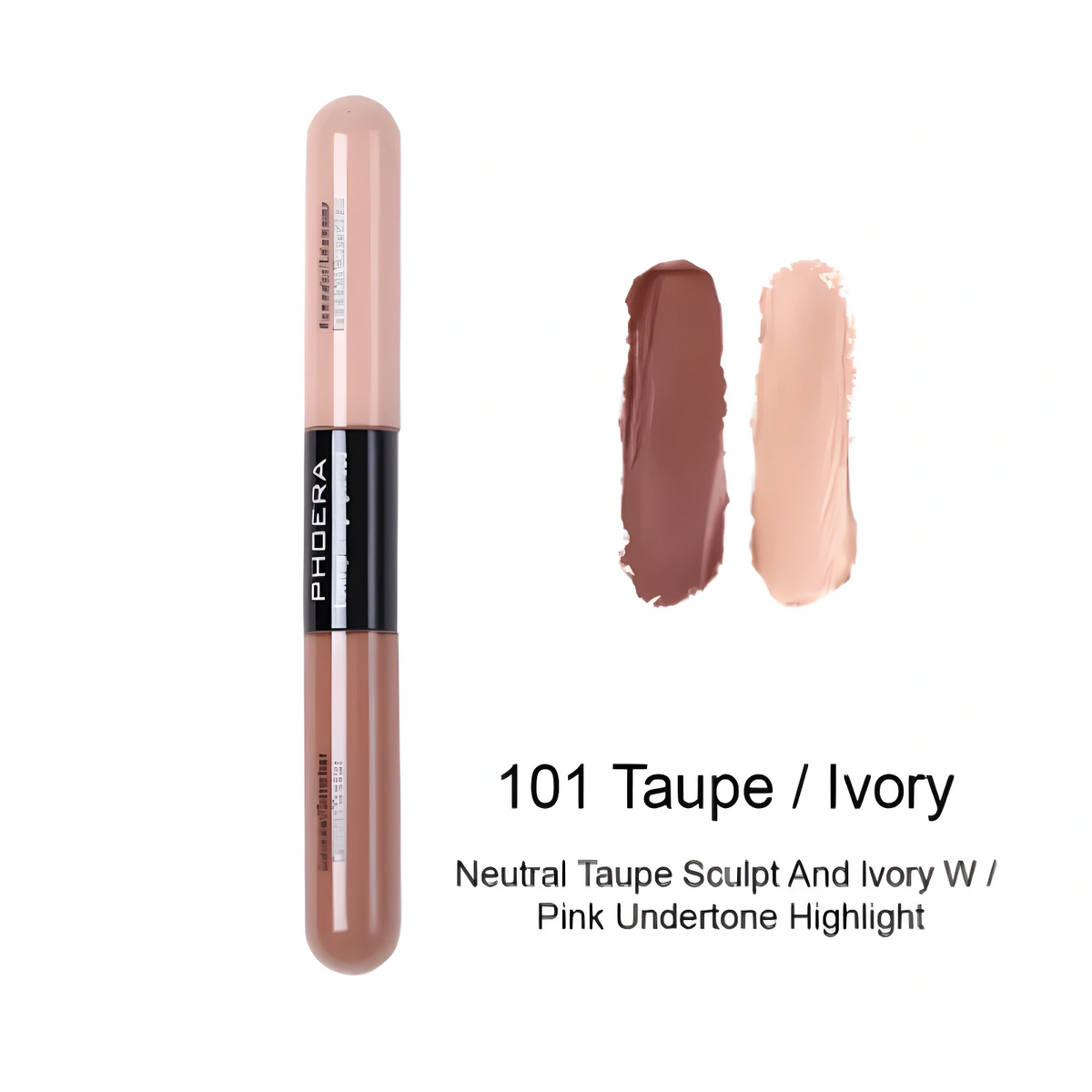 Dual-Head Liquid Concealer - Full Coverage Brightening Corrector