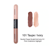 Dual-Head Liquid Concealer - Full Coverage Brightening Corrector