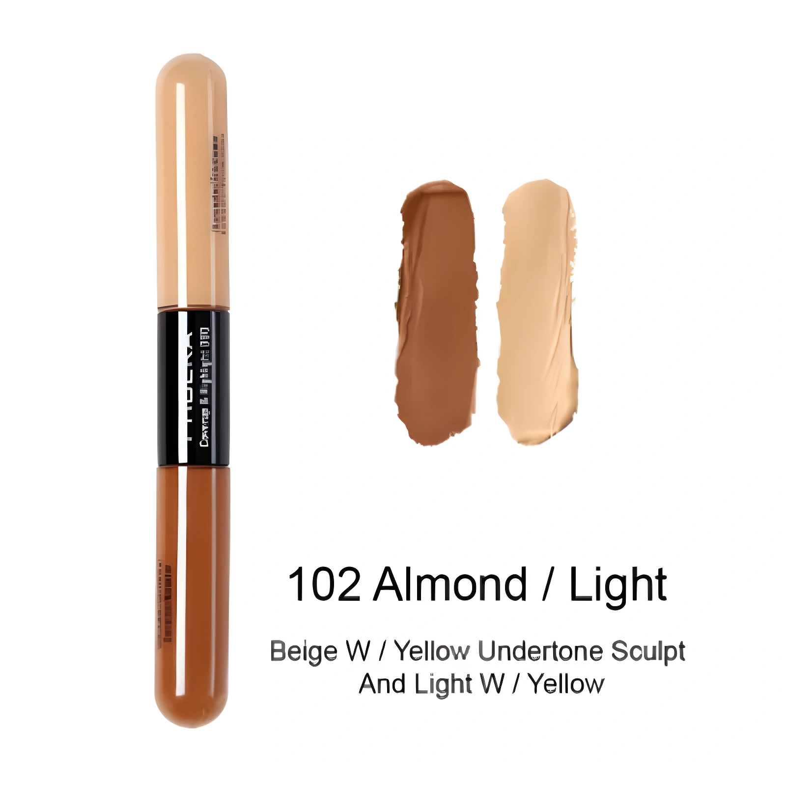 Dual-Head Liquid Concealer - Full Coverage Brightening Corrector