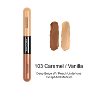 Dual-Head Liquid Concealer - Full Coverage Brightening Corrector