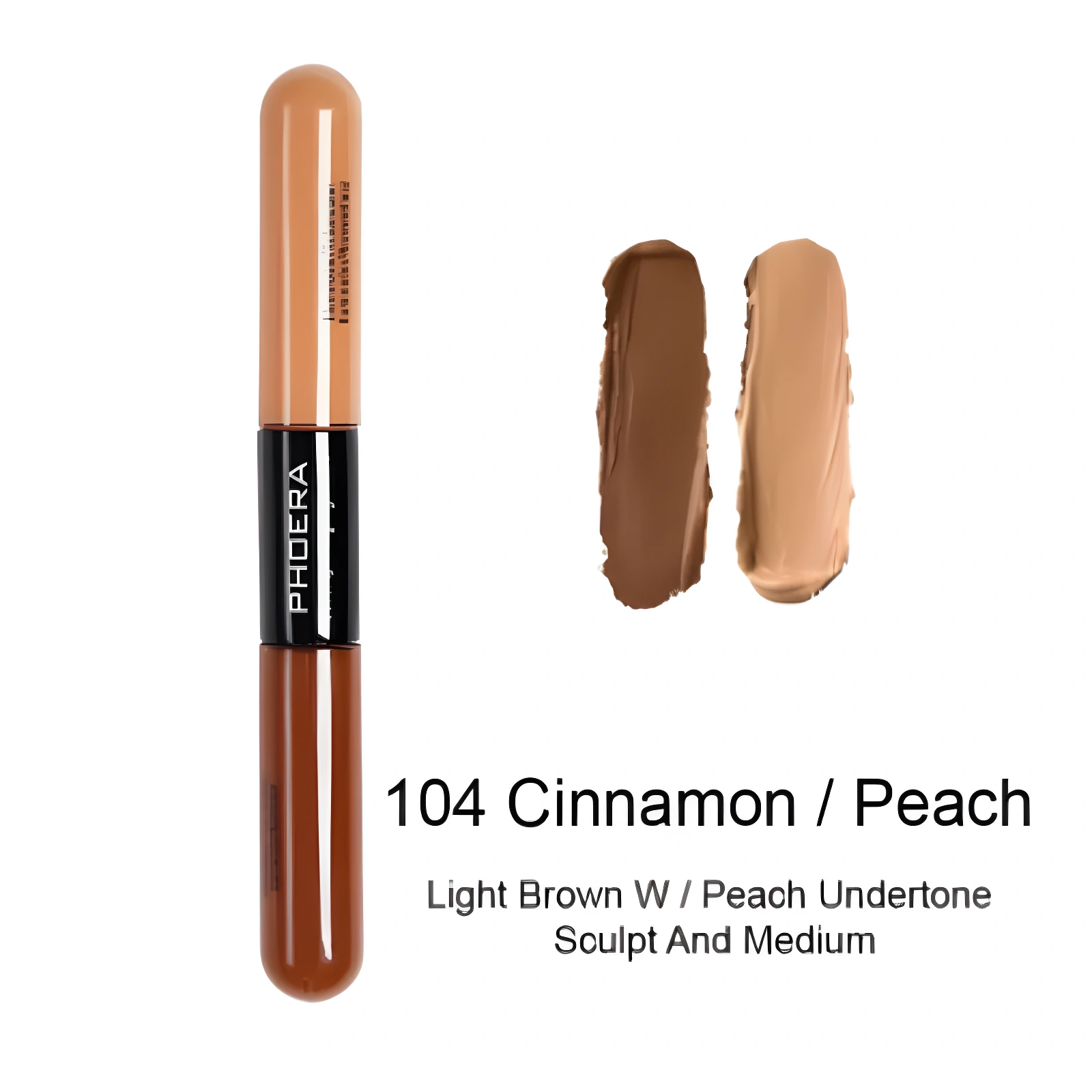 Dual-Head Liquid Concealer - Full Coverage Brightening Corrector